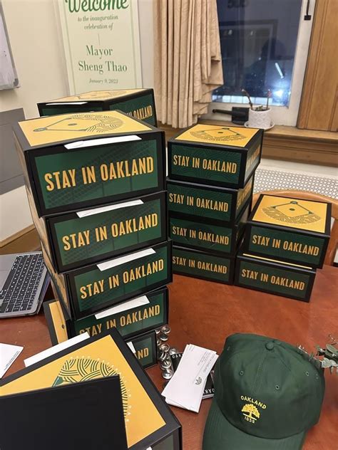 Oakland A’s fans are sending MLB owners ‘Stay In Oakland’ boxes as Las Vegas vote nears